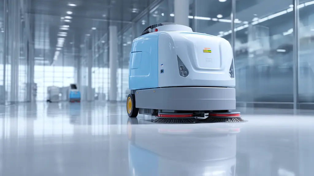 Máquina de limpar chão??